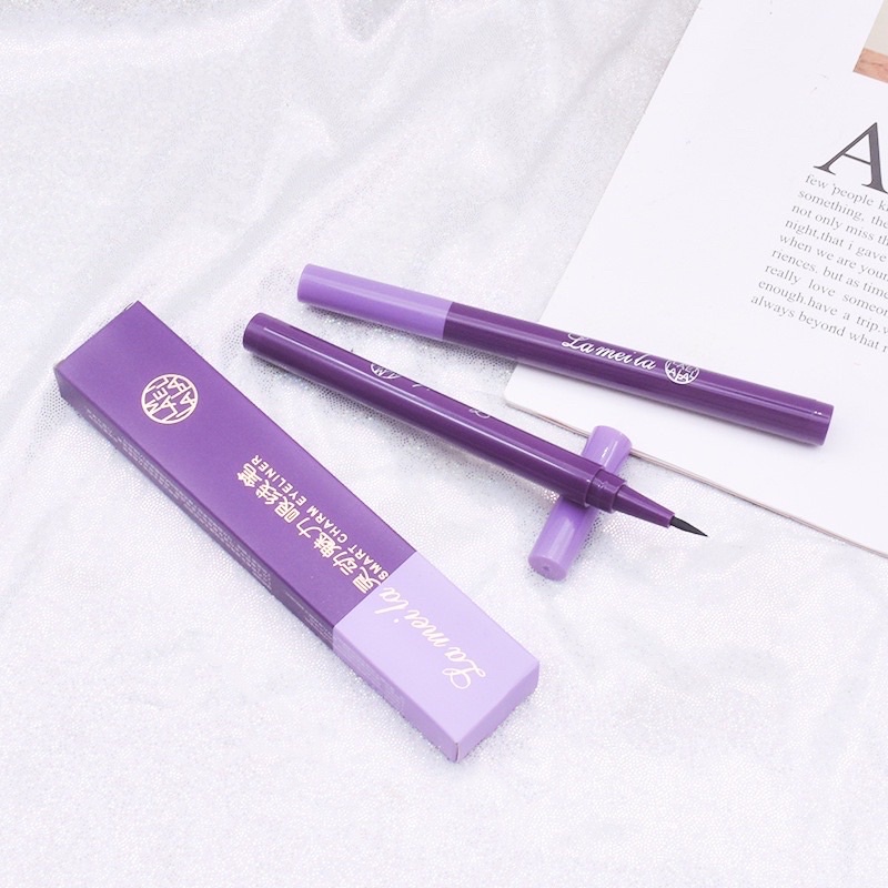 Kẻ mắt Lameila vỏ tím Glamour Eyeliner