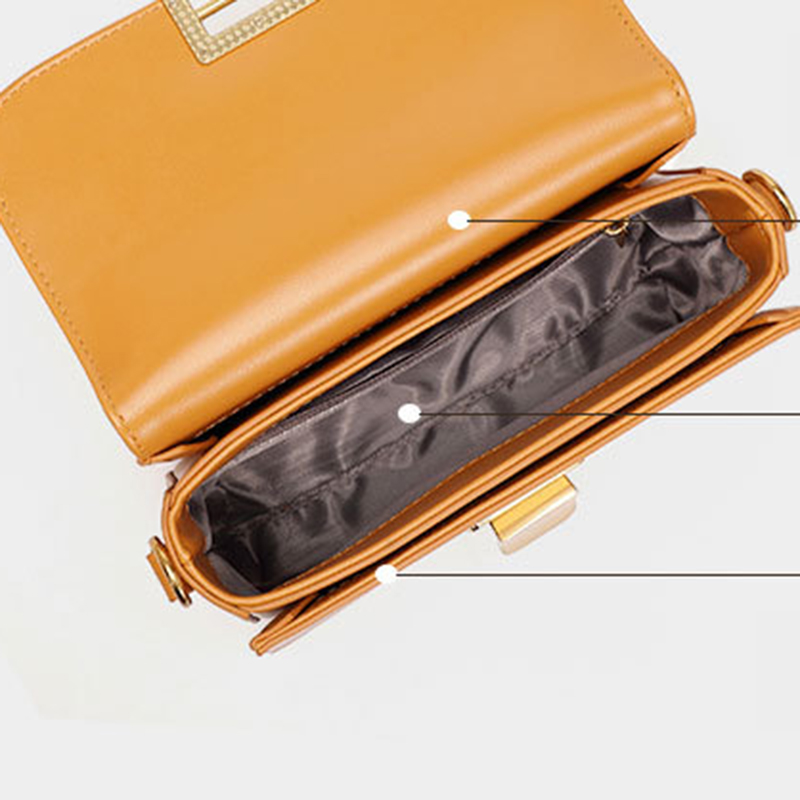 Túi Đeo Chéo Dáng Vuông Nhỏ Dễ Phối Đồ Thời Trang Cao Cấp Cho Nữ