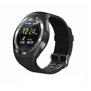 Đồng hồ thông minh SmartWatch Y1 Mặt Tròn Đen