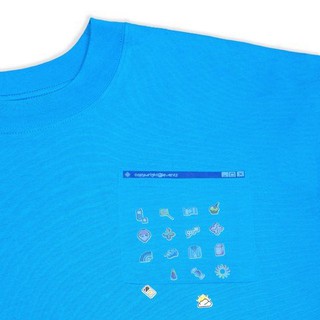 Áo thun LEVENTS Mini Icon Pocket/ Blue