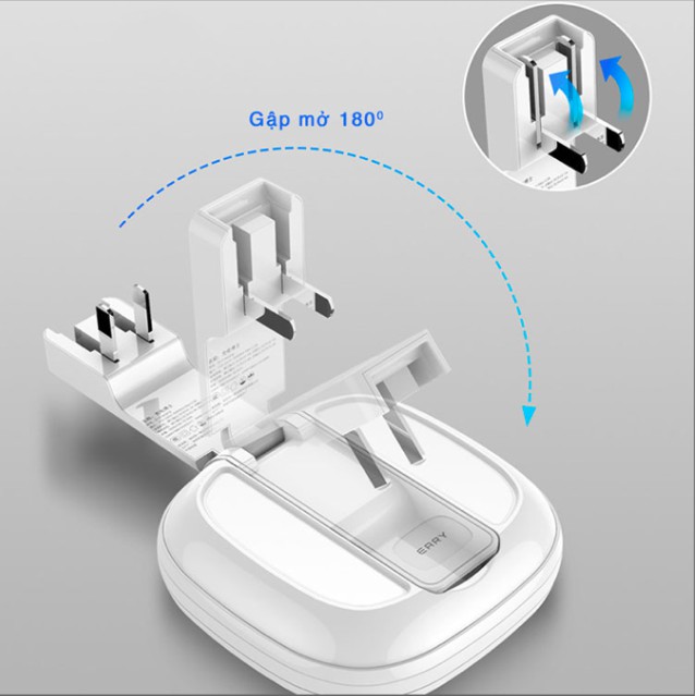 Bộ sạc thiết bị điện tử kiêm pin dự phòng sạc đa năng nhiều cổng Dr. Charging - HanruiOffical