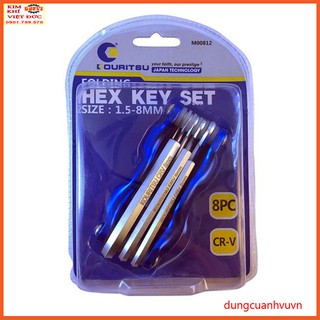 Bộ lục giác gập nhật bản kouritsu m00812