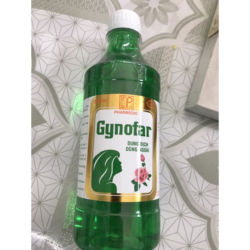 Dung dịch vệ sinh phụ nữ Gynofar 500ml