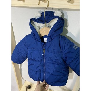Áo phao xanh coban baby g.a.p bé trai 0-6m
