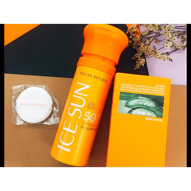 Kem Chống Nắng Ice Sun Nature Republic SPF 50 PA+++ mẫu mới