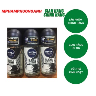 Lăn Khử Mùi Nivea Nam Ngăn Vết Ố Vàng 50ml