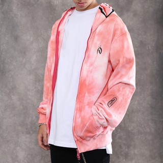 Áo Khoác Bape Shark Full Zip Tie Dye Hồng