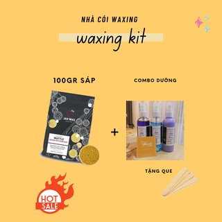 Combo Sản Phẩm Waxing Tại Nhà Đơn Giản - Tẩy Lông Tại Nhà Không Đau