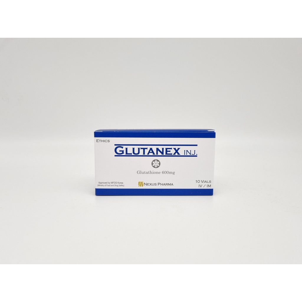 Tinh chất truyền trắng Glutathione 600mg - Glutanex - Nexus Pharma