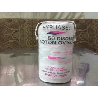 Bông Tẩy Trang Byphasse 50 Miếng Cotton Pads