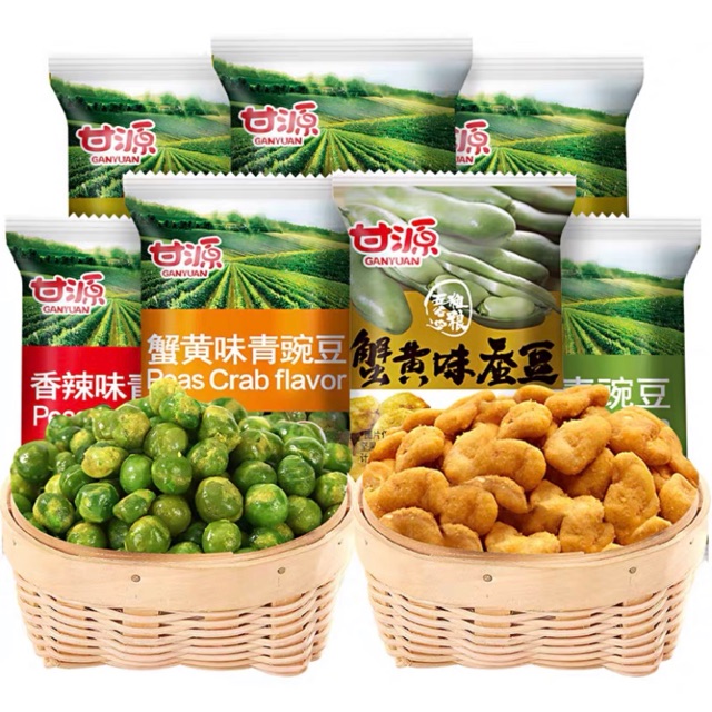Đậu hà lan tẩm vị - đồ ăn vặt ngon ngon