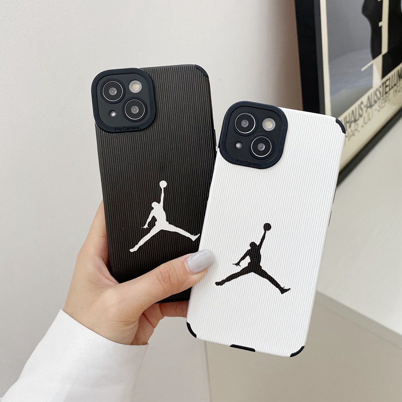 Ốp điện thoại silicon hình đôi mắt Michael Jordan thích hợp cho Iphone 7 8 Plus X XR SE 2020 XS Max 11 12 13 14 Pro Max 14 Plus