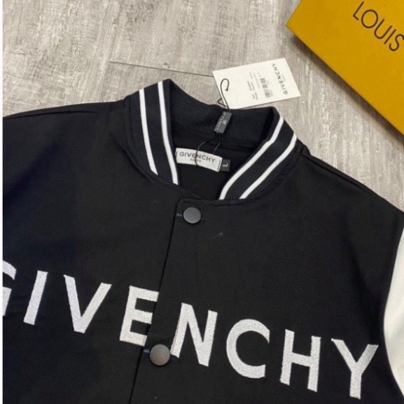 & + ** Áo Bomber , Áo Khoác Ngoài Thêu Chữ Ngực Tay Da Cho Nam Nữ Hot 2021 ** + &