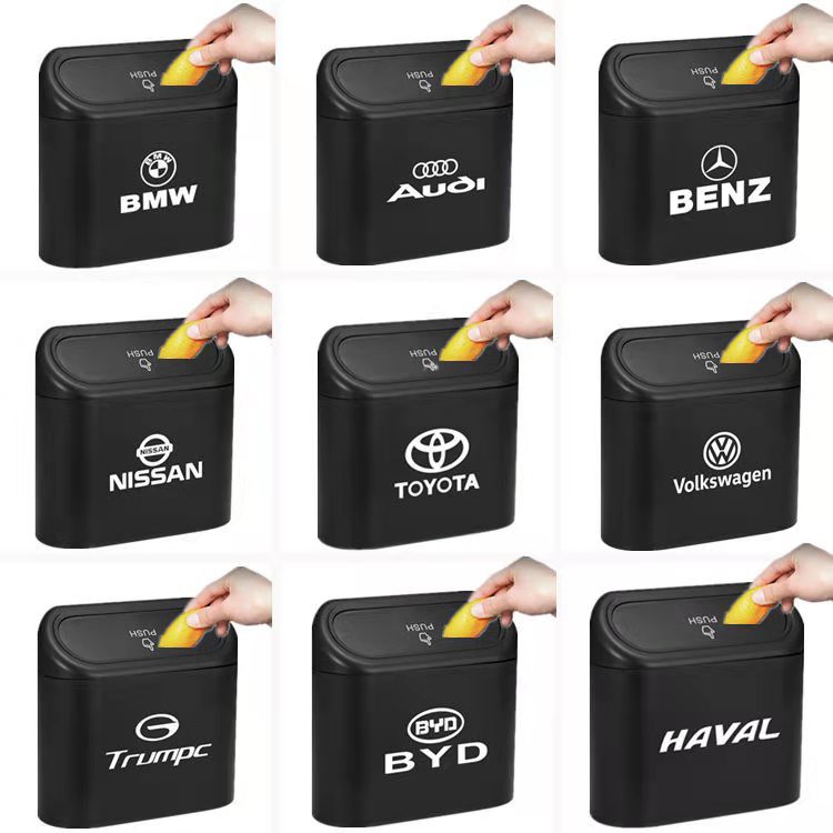 ⭐️Thùng Rác Nắp Lật Cho Xe Hơi Honda Toyota Kereta