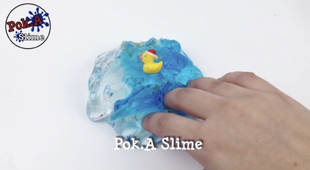 Slime Winter Duck - Chất clear slime