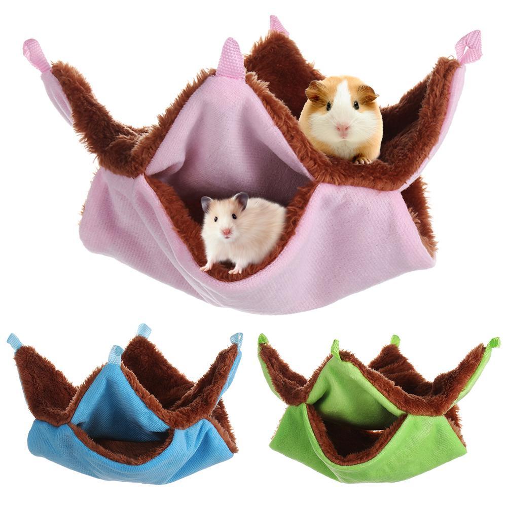 LEISURE Võng Nằm Giữ Ấm Cho Chuột Hamster