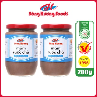 2 Hũ Mắm Ruốc Chà Sông Hương Foods Hũ 200g - Nấu bún bò , chấm xoài , chấm thịt luộc , kho thịt