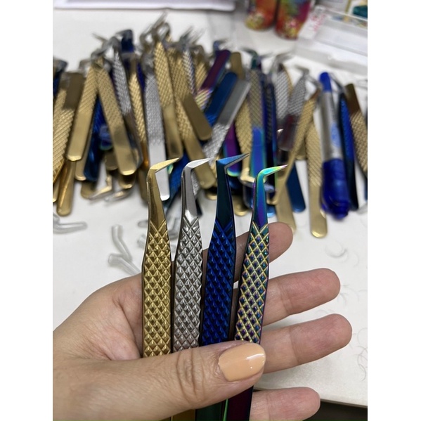 Nhíp gắp volume mũi nhám 8-15,20d