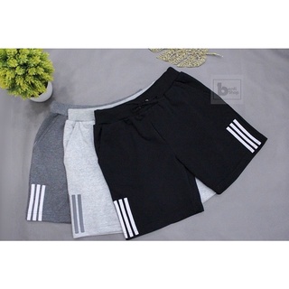 Quần short thun cao cấp 3 sọc dễ phối đồ