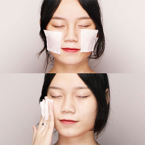 🌺Hộp 100 bông tẩy trang cotton dùng một lần tiện dụng