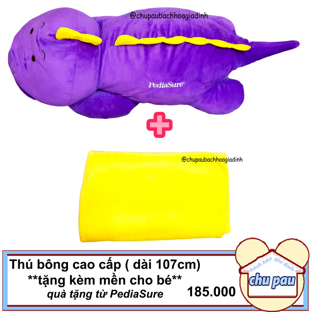 THÚ BÔNG CAO CẤP CHO BÉ (TẶNG KÈM MỀN)