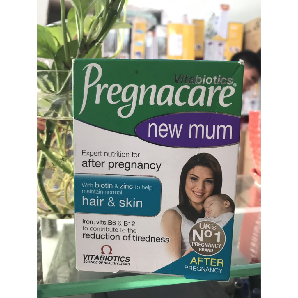 Viên uống bổ sung cho mẹ Pregnacare New Mum hộp 56 viên