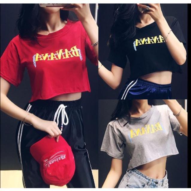 Ao thun croptop