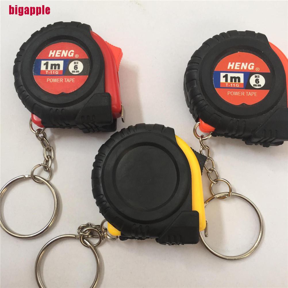 Thước dây mini 1m có móc khóa tiện lợi chất lượng cao