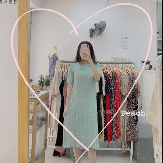 Váy liền dúm babydoll+suông
