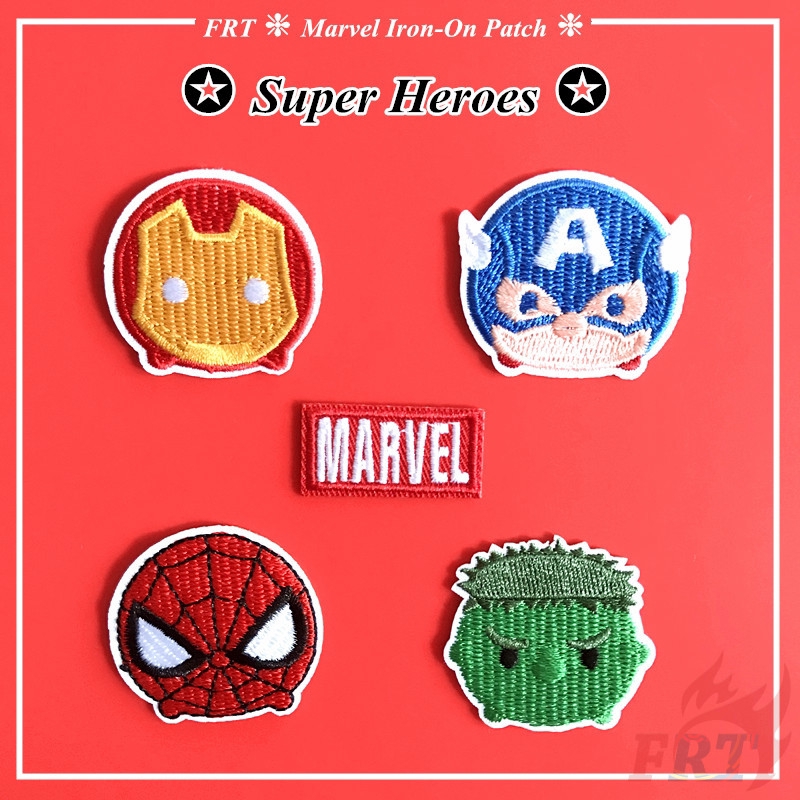 1 miếng vá ủi quần áo họa tiết siêu anh hùng Marvel Q-4