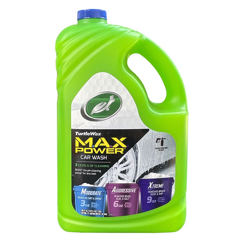 Nước Rửa Xe Ô Tô Turtle Wax Max Power 2.95 Lít