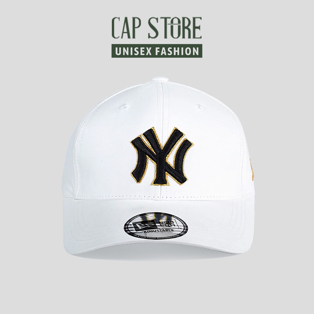Nón lưỡi trai NY - Mũ MLB nam nữ thêu thời trang nam cao cấp full box phong cách thời trang ulzzang Capstore