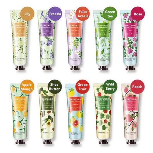 Kem dưỡng da tay Maycreate mềm mịn nội địa Trung chính hãng 30g vị ngẫu nhiên