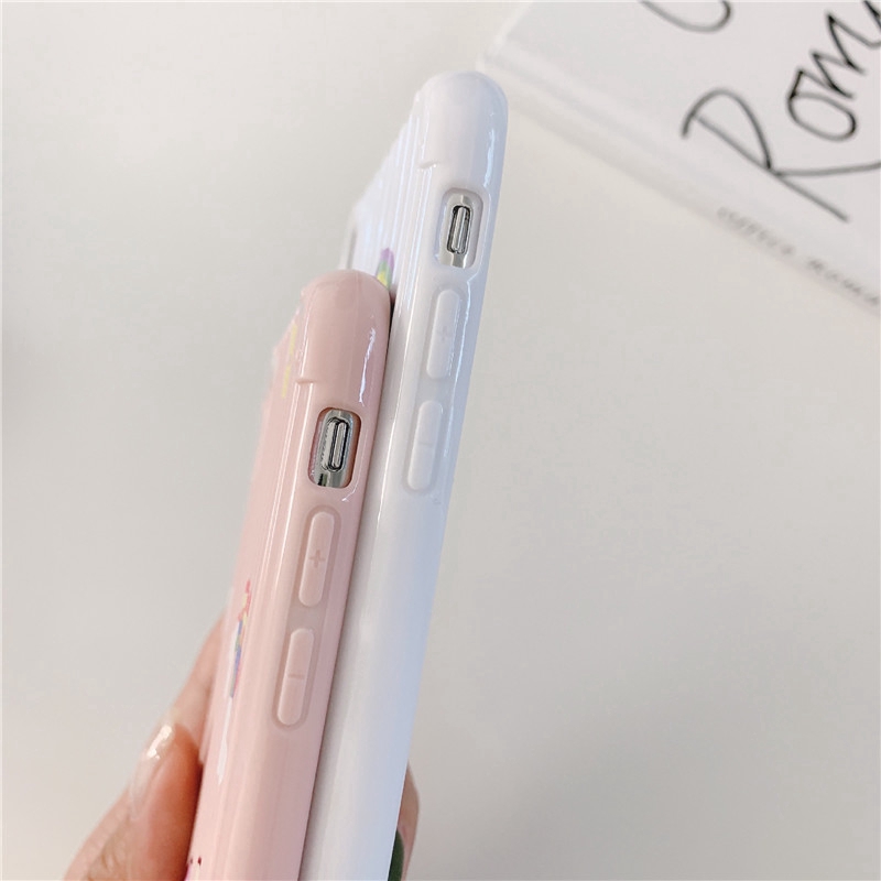 Ốp điện thoại in họa tiết hoạt hình dễ thương cho iPhone 6 6s 7 8 Plus 7P/8P/6P/6SP 6X XS XR XSMAX | BigBuy360 - bigbuy360.vn