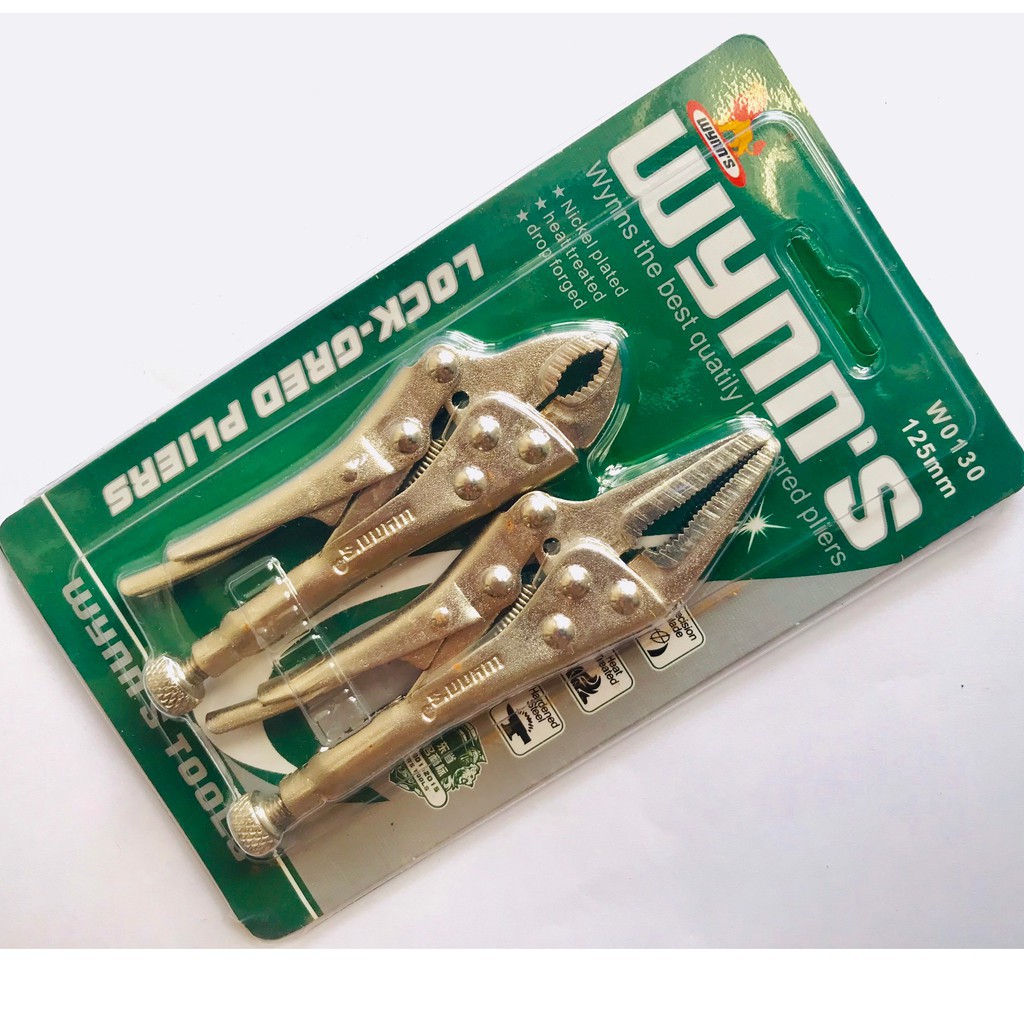 Bộ 2 Cái Kềm Bấm Chết 125mm Wynn'S W0130