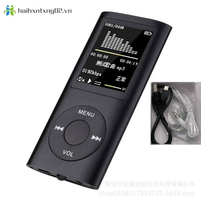 Music Player Radio HIFI Mp3 Player Digital LCD Screen Voice Recording FM Player