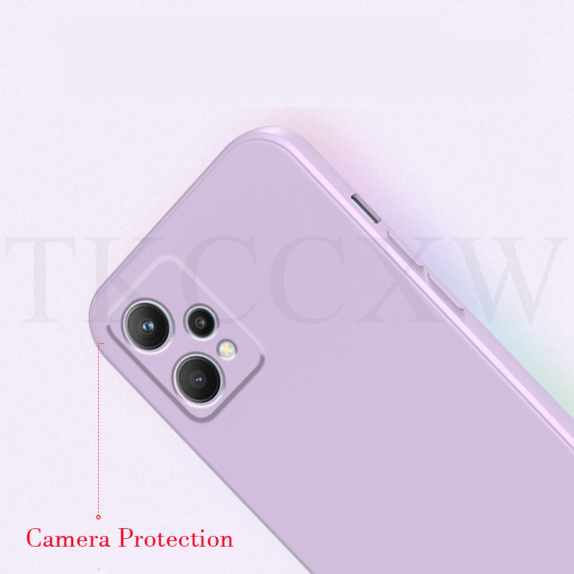 Ốp Điện Thoại Silicon Dẻo Chính Hãng Chống Sốc Bảo Vệ Toàn Diện Cho Realme C35 Q5 Pro V25 9 Pro Narzo 50A Prime