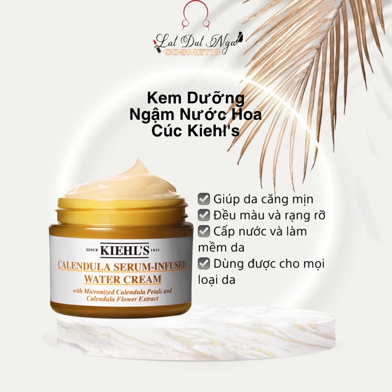 Kem dưỡng hoa cúc Kiehls Calendula Infused Water Cream