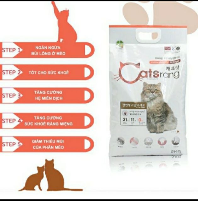 Catsrang 1kg gói chiết