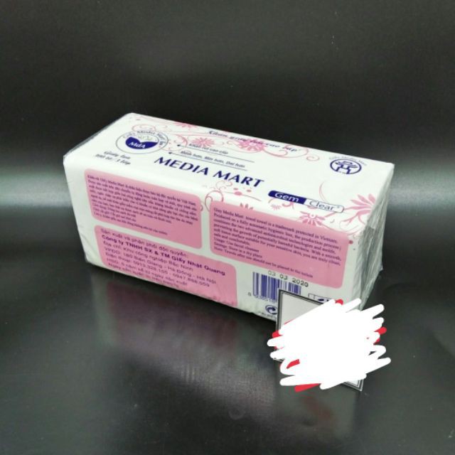 Giấy rút lụa 2 lớp 300 tờ
