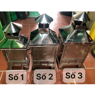 $Giá tốt$ Lò hóa vàng, đốt vàng mã bằng inox tại nhà nhiều kích thước - inox sáng bóng, không han gỉ, khay hứng tháo rời