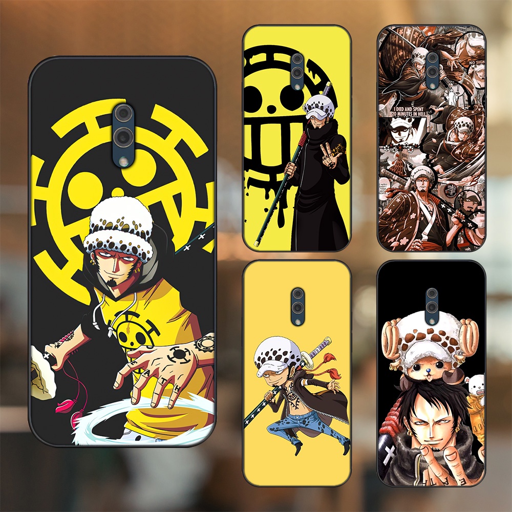 Ốp lưng Oppo K3 viền đen in hình Law One Piece