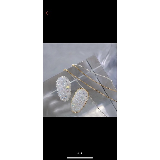 Phụ kiện nail- Dây xích bi trang trí
