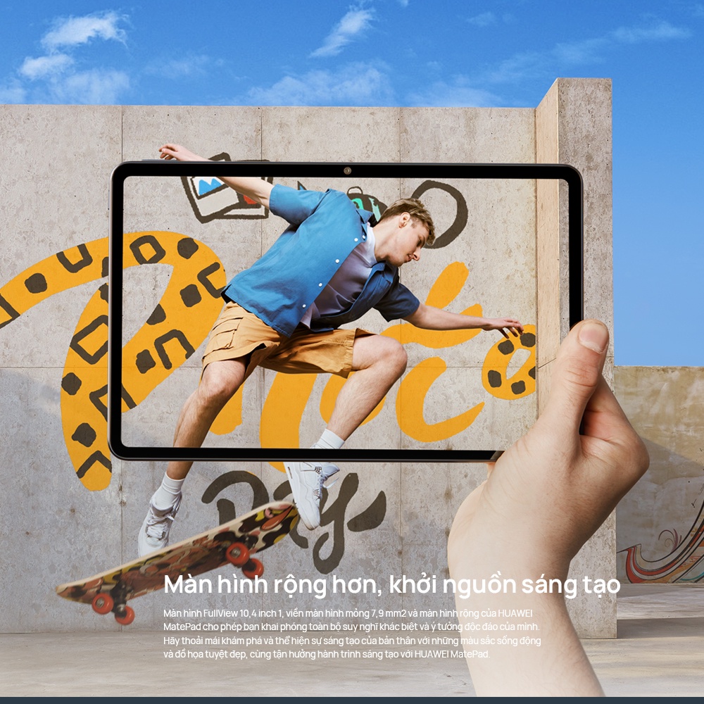 Máy Tính Bảng Huawei Matepad | Màn Hình 2K Fullview | Hiệu Suất Mạnh Mẽ | Âm Thanh Vòm Sống Động | BigBuy360 - bigbuy360.vn
