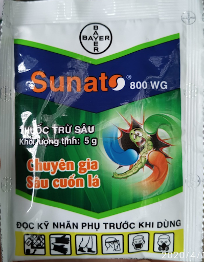 [Chính hãng]  Sunato 800WG (5gram) chuyên gia sâu cuốn lá