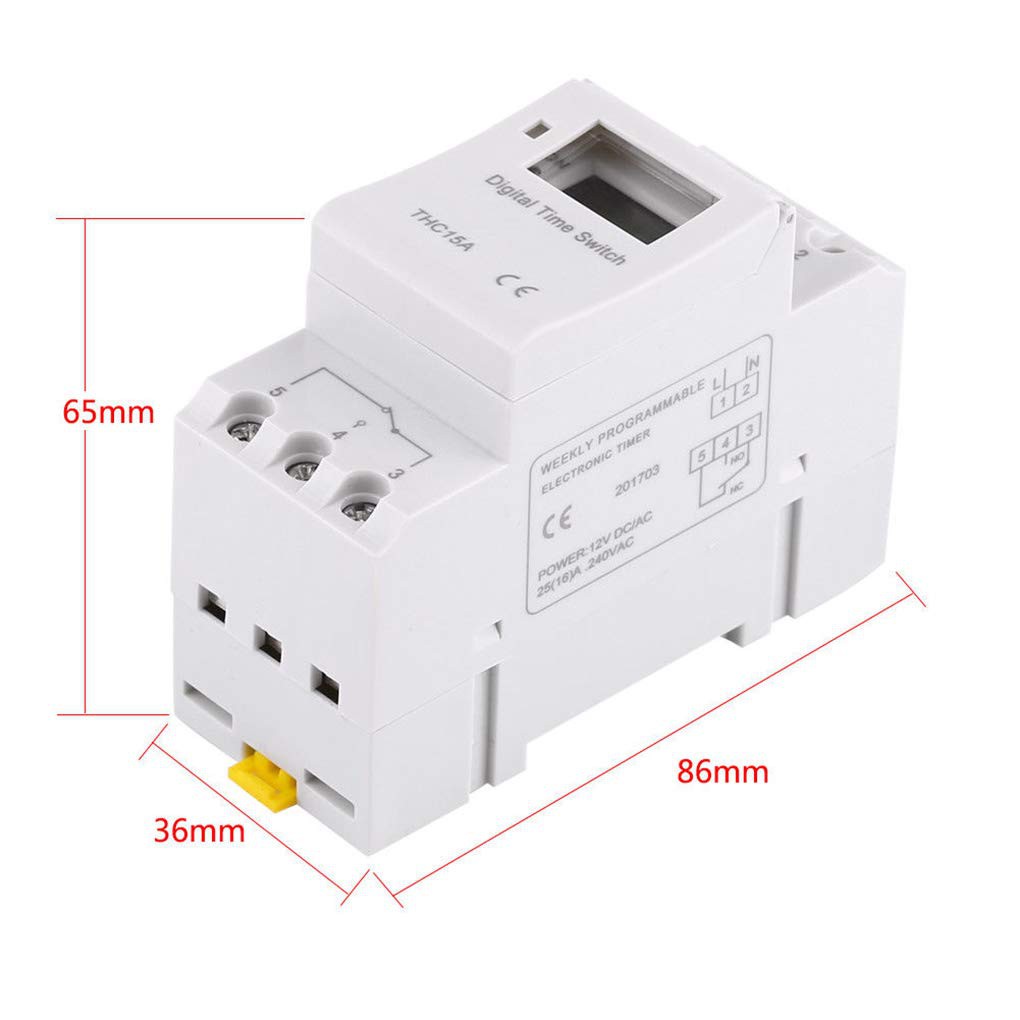 Thiết bị hẹn giờ điện tử THC15A timer hẹn giờ