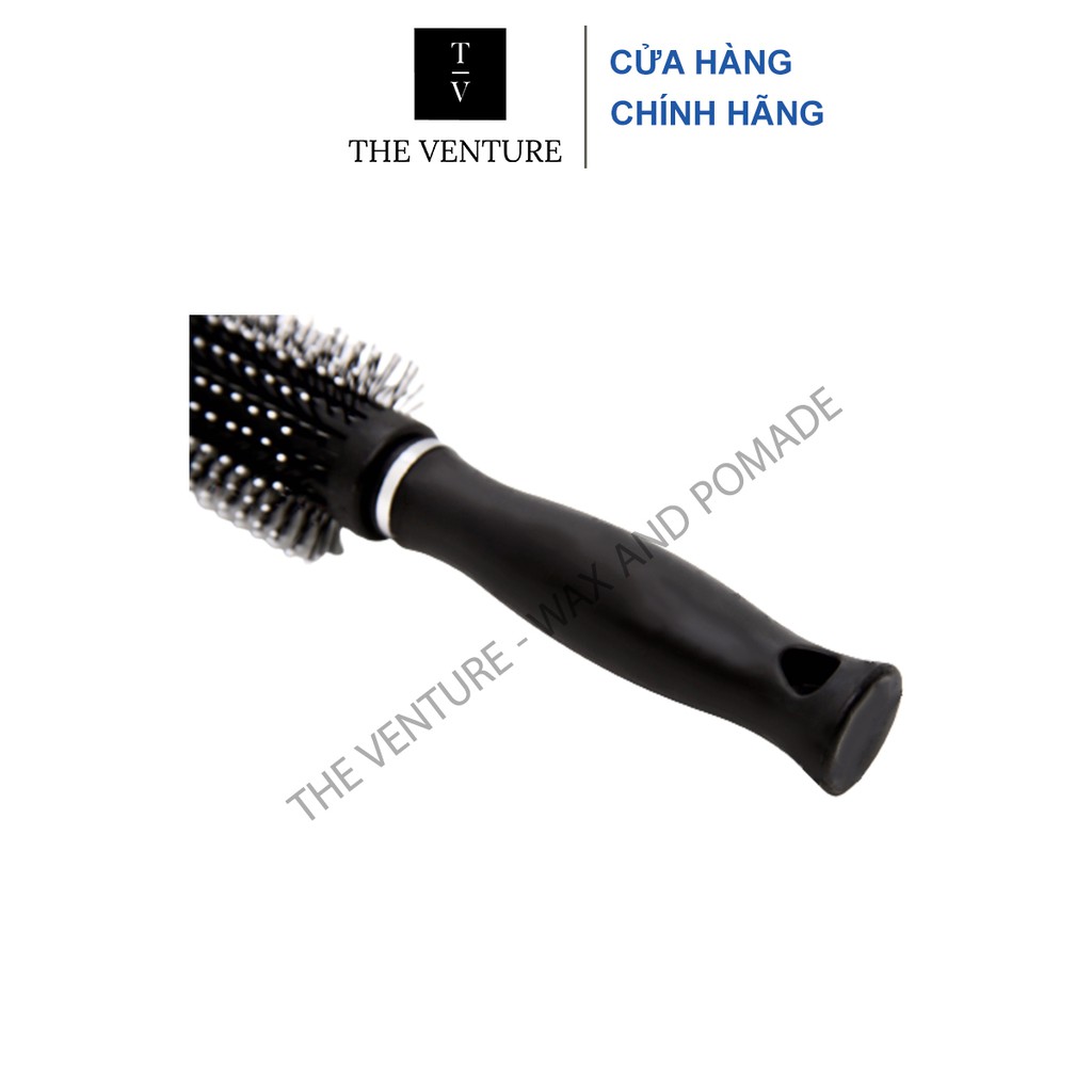 Lược tròn Black Skeleton Brush tạo kiểu tóc , uốn tóc