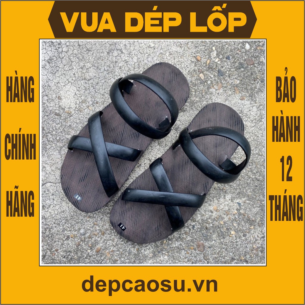Dép cao su, Dép Bác Hồ, Dép Bộ Đội Trường Sơn, Dép đúc 4 quai khe sanh lốp máy bay bố vải mài