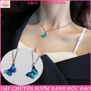 Dây chuyền vòng cổ nữ , vòng cổ đôi , vòng cổ nhóm hình chú bướm siêu HOT và dễ thương chất liệu kim loại VC-33