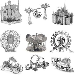 Đồ chơi lắp ghép mô hình thép 3D vui chơi Disney
